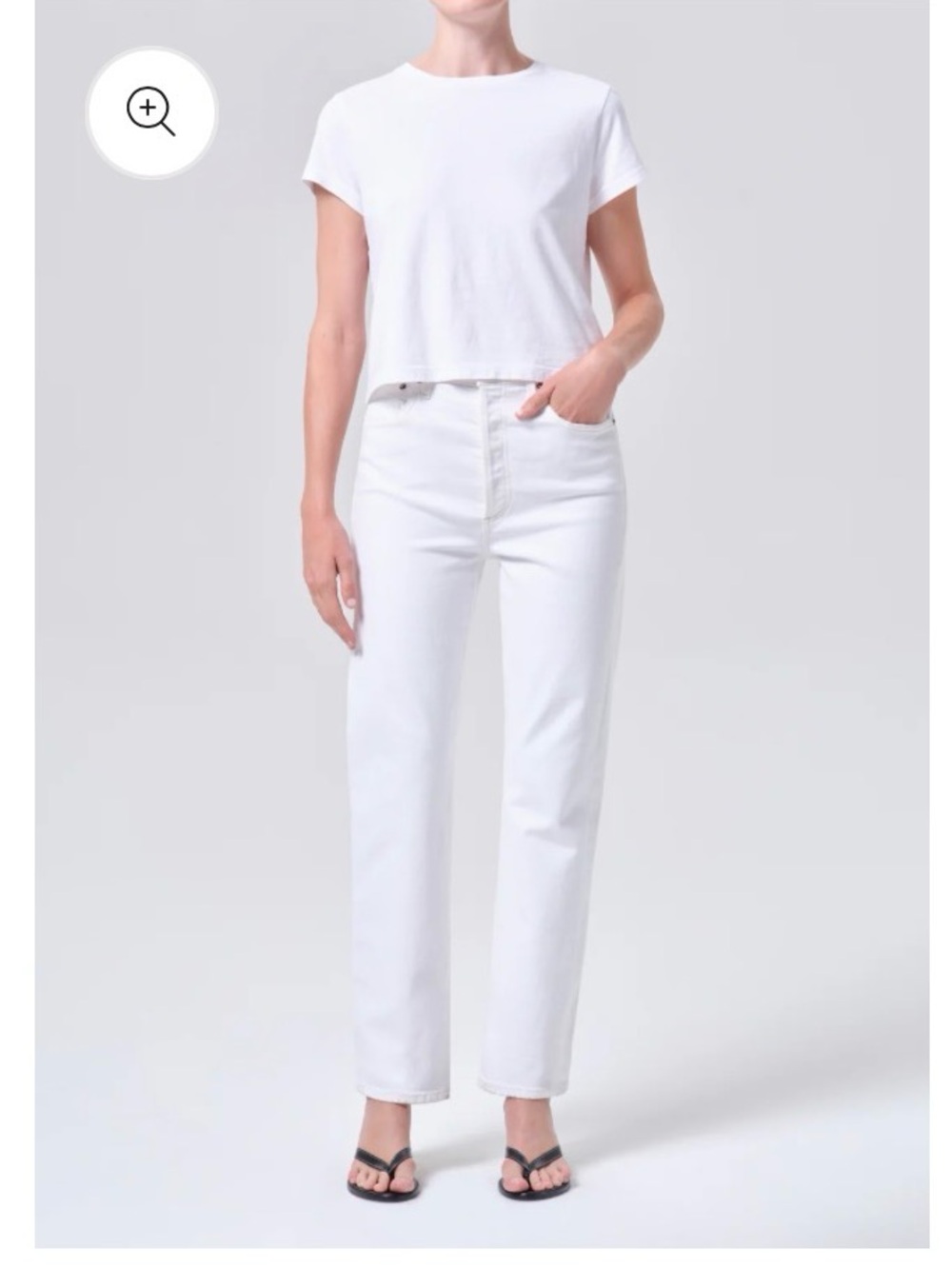 AGOLDE 90’s Pinch Waist High Rise Straight-Leg Jeans
